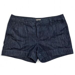 Gap dark wash denim shorts
